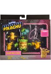 Pok�mon Detective Pikachu Multipack 6 Figuras Bizak 63227602