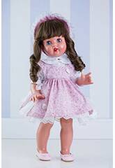  Mariquita Pérez Conjunto Tablier Petites fleures Rose Mariquita Pérez MP50213 