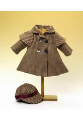 Manteau et Visiere Pied-de-Coque pour Juanín Pérez Mariquita Pérez JP20060