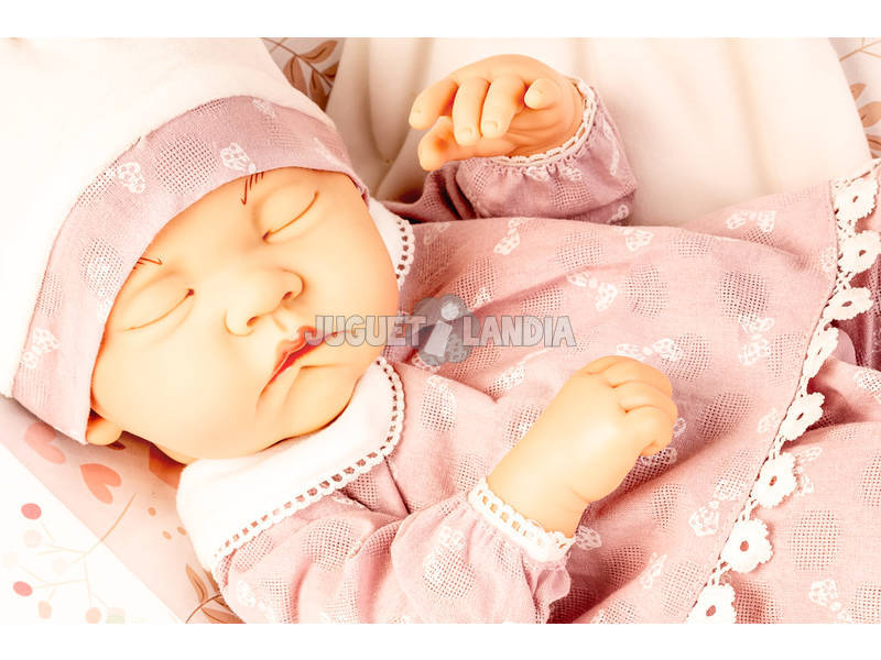 Bebè 38 cm con Vestitino Rosa