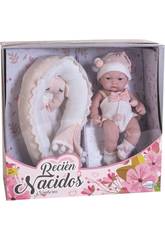 Beb� 25 cm. con Culla Portatile