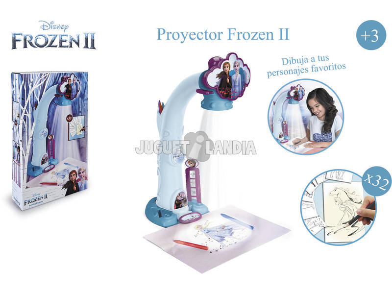 Projetor Braço Frozen 2 Famosa 700015282