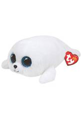 Phoque en peluche blanc glac� 30 cm TY 36989TY