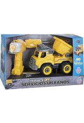 Camion-benne avec Tournevis et Perceuse