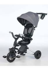 Triciclo Plegable Nova Gris Qplay T490