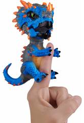 Fingerlings Untamed Radiocative Dinos Series Triceratops WowWee 3978