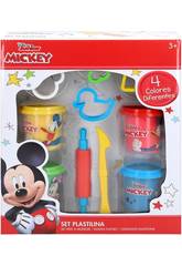 Mickey Botes Plastilina con Moldes y Herramientas Colorbaby 77172