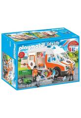 Playmobil Ambulance avec des Lumières 70049