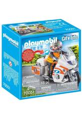Playmobil Moto de Secours 70051
