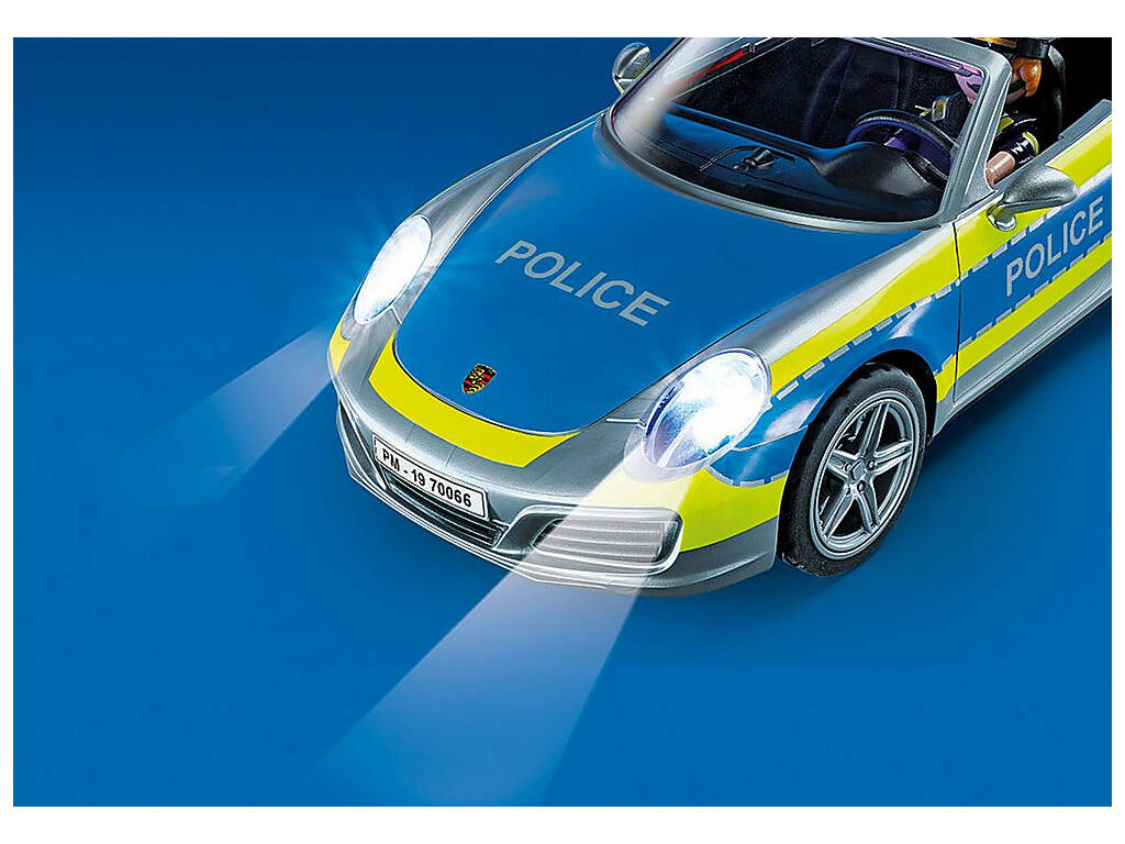 Playmobil Porsche 911 Rennen 4S Polizei 70066