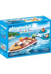 Playmobil Bateau avec Flotteurs 70091