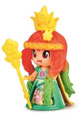 Pin et Pon Queen Figurine Fleur Robe Verte