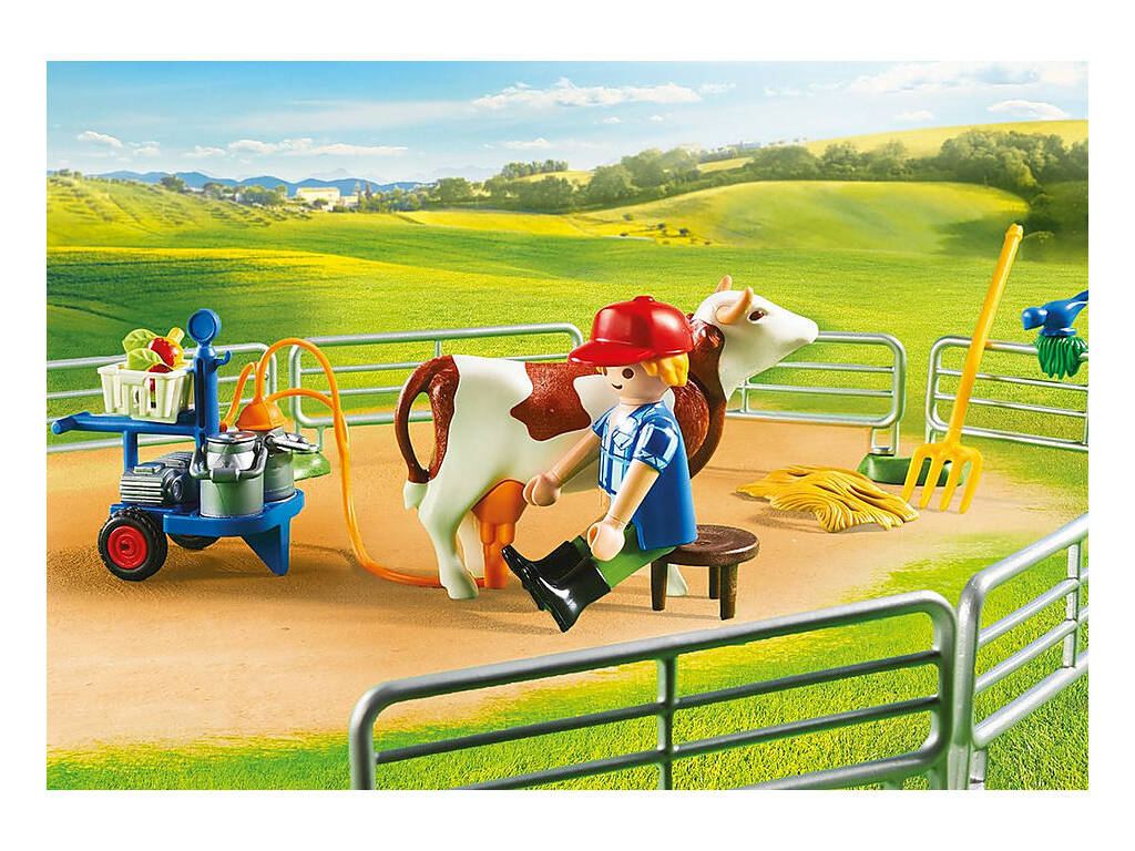 Playmobil Farm mit Silo von Playmobil 70132