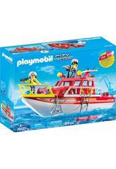 Playmobil Bateau de Sauvetage 70147