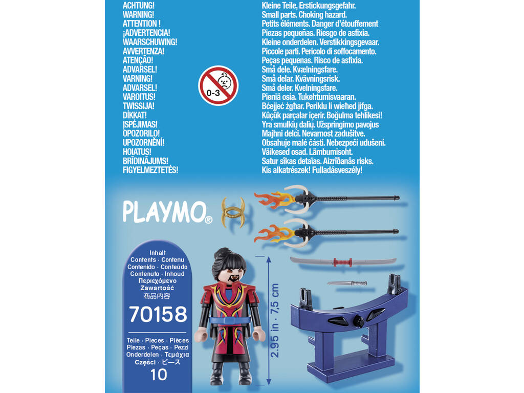 Playmobil Guerrero 70158