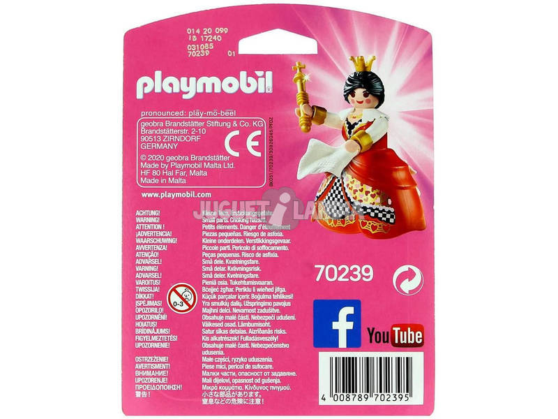 Playmobil Rainha de Corações Playmobil 70239