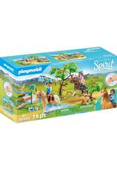 Playmobil Spirit Sfida sul Fiume 70330