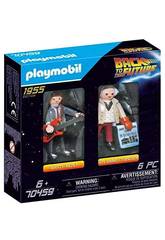 Playmobil Ritorno al Futuro Marty McFly e Dr. Emmett Brown 70459