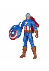 Avengers Figurine Titan avec des Accessoires Captain America Hasbro E7374