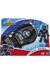 Avengers Super Hero Adventures Black Panther avec Road Racer Hasbro E6256