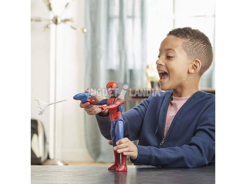 Spiderman Figura Titan con Accesorios Hasbro E7344