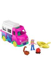Polly Pocket Autocaravana de Pollyville Mattel GKL49