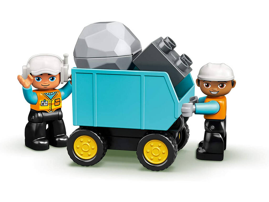 Lego Duplo Town Camião e Escavadora de rastos 10931