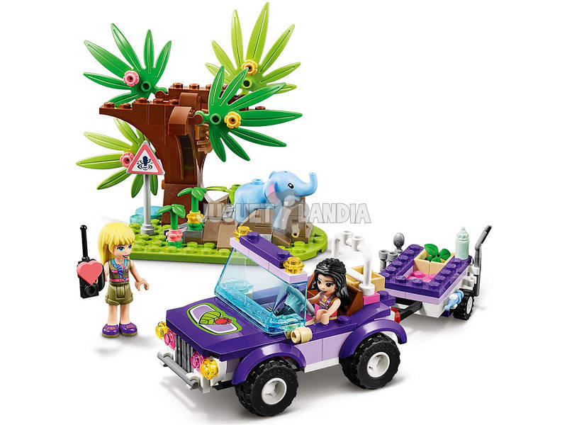 Lego Friends Sauvetage Dans La Jungle Du Bébé Éléphant 41421