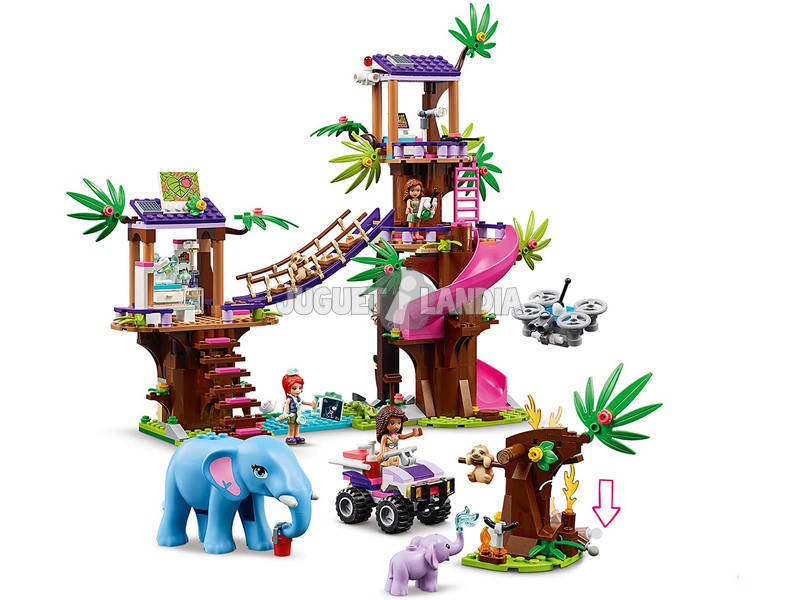 Lego Friends Base de Sauvetage dans La Jungle 41424