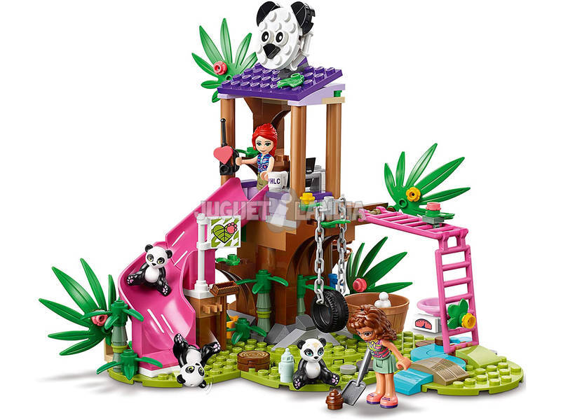Lego Friends Casa del Árbol Panda en la Jungla 41422