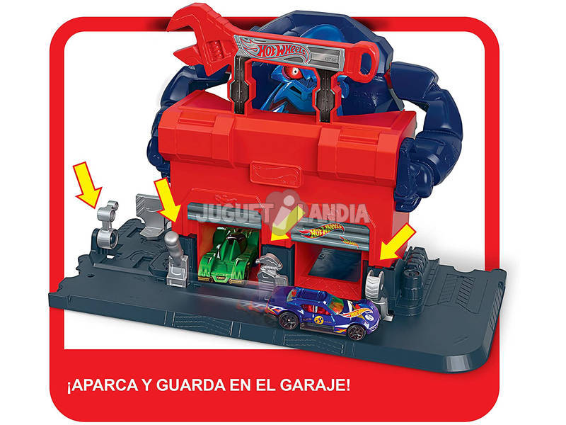Hot Wheels City Werkstatt Gorillas Fury Mattel GJK89
