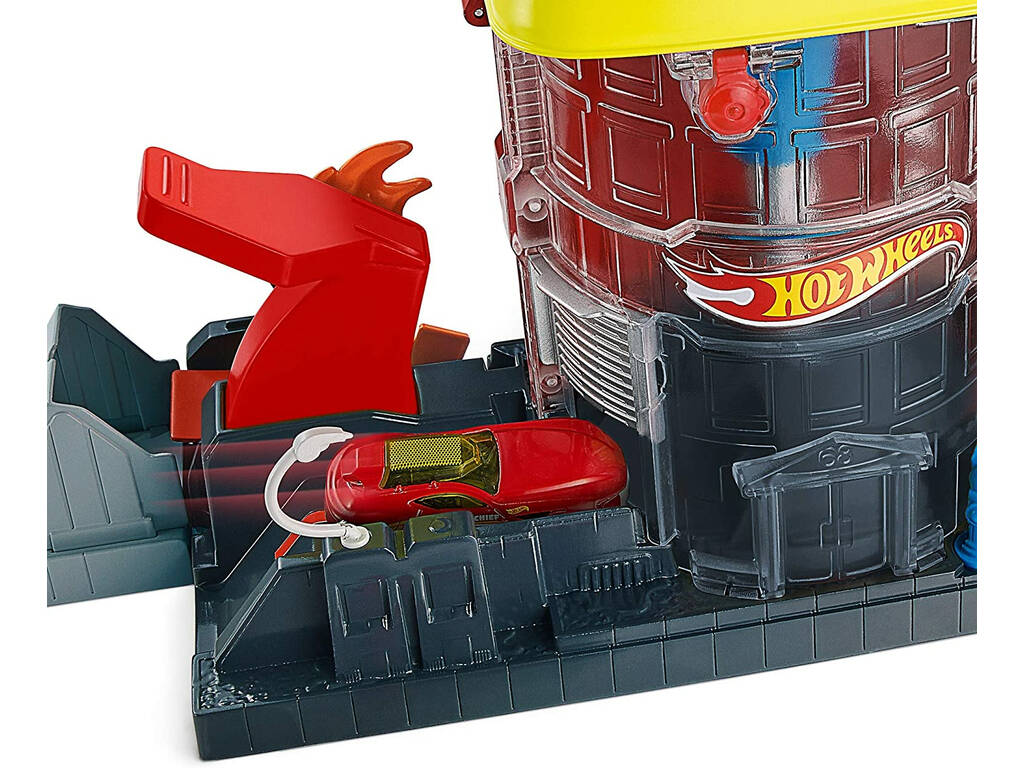 Hot Wheels City Super Caserne de Pompiers Mattel GJL06