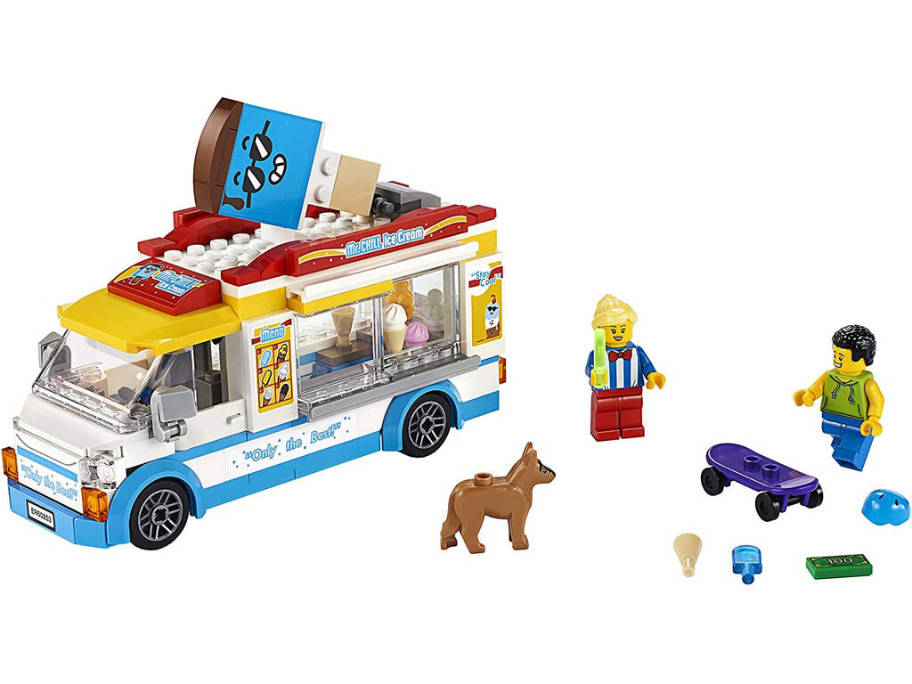 Lego City Grandi Veicoli Camion dei Gelati 60253