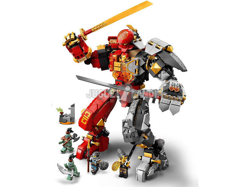 Lego Ninjago Le Robot de Feu et de Pierre 71720