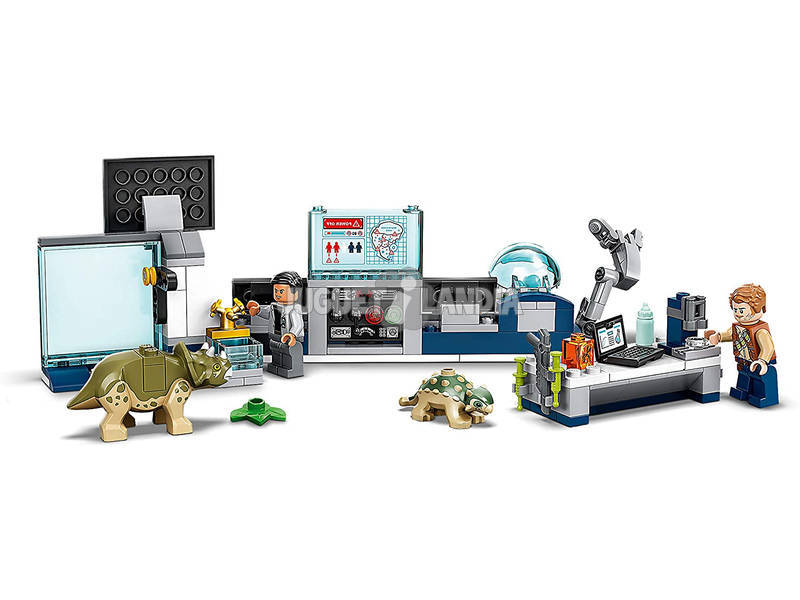 Lego Jurassic World Laboratório do Dr. Wu Fuga das Filhotes de Dinossauros 75939