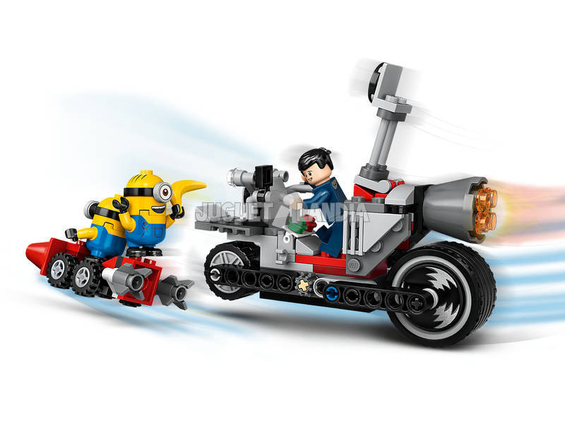 Lego Minions Perseguição na Motocicleta Imparável 75549