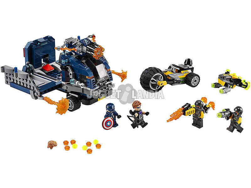 Lego Super Heroes Vengadores Derribo del Camión 76143