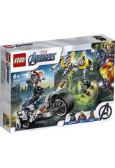 Lego Super Heroes Vengeurs Ataque à Moto 76142