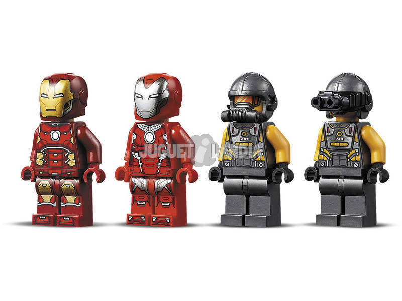 Lego Súper Héroes Hulkbuster de Iron Man vs Agente de A.I.M. 76164