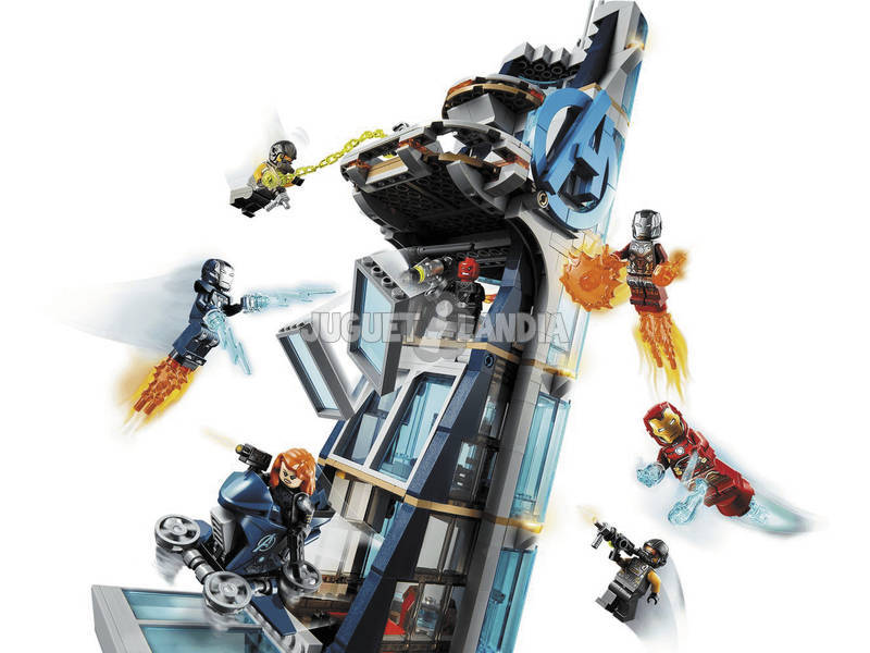Lego Super Héros Bataille dans La Tour des Avengers 76166