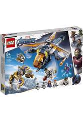 Lego S�per H�roes Vengeurs Sauvetage en H�licopt�re de Hulk 76144