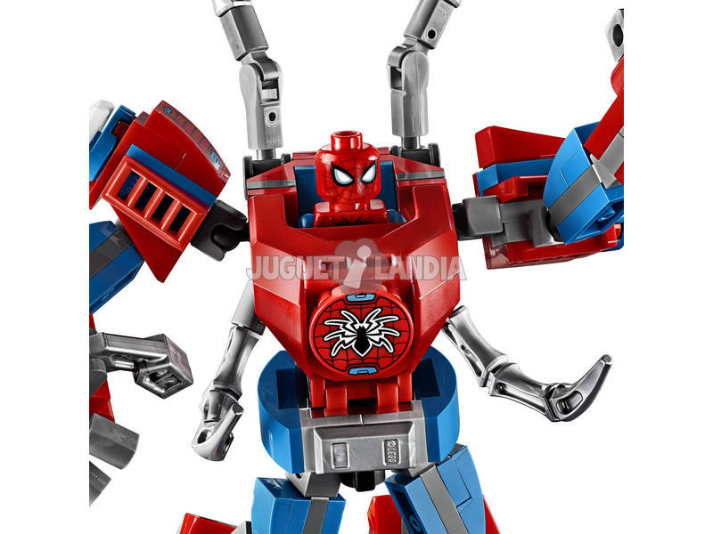 Lego Marvel Spiderman Armure Robotisée de Spiderman 76146