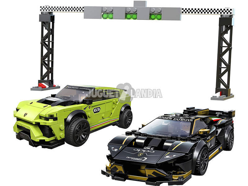 Lego Speed Champions Lamborghini Urus ST-X y Lamborghini Huracan 76899