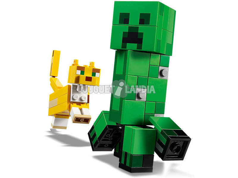 Lego Minecraft Big Fit Creeper et Ocelot 21156