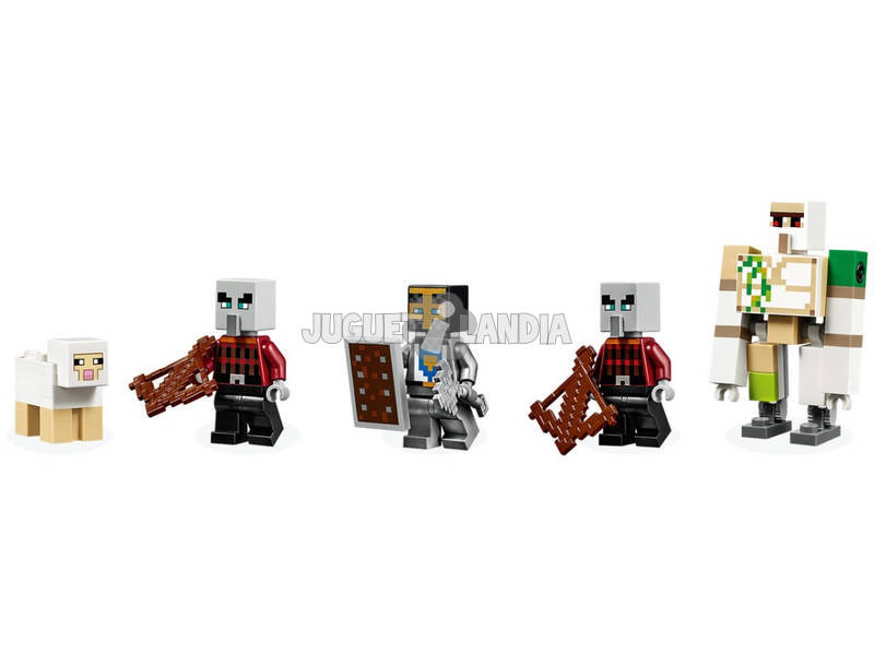 Lego Minecraft La Zona dei Saccheggiatori 21159