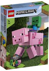 Lego Minecraft Big Fit Maiale con Bebè Zombi 21157
