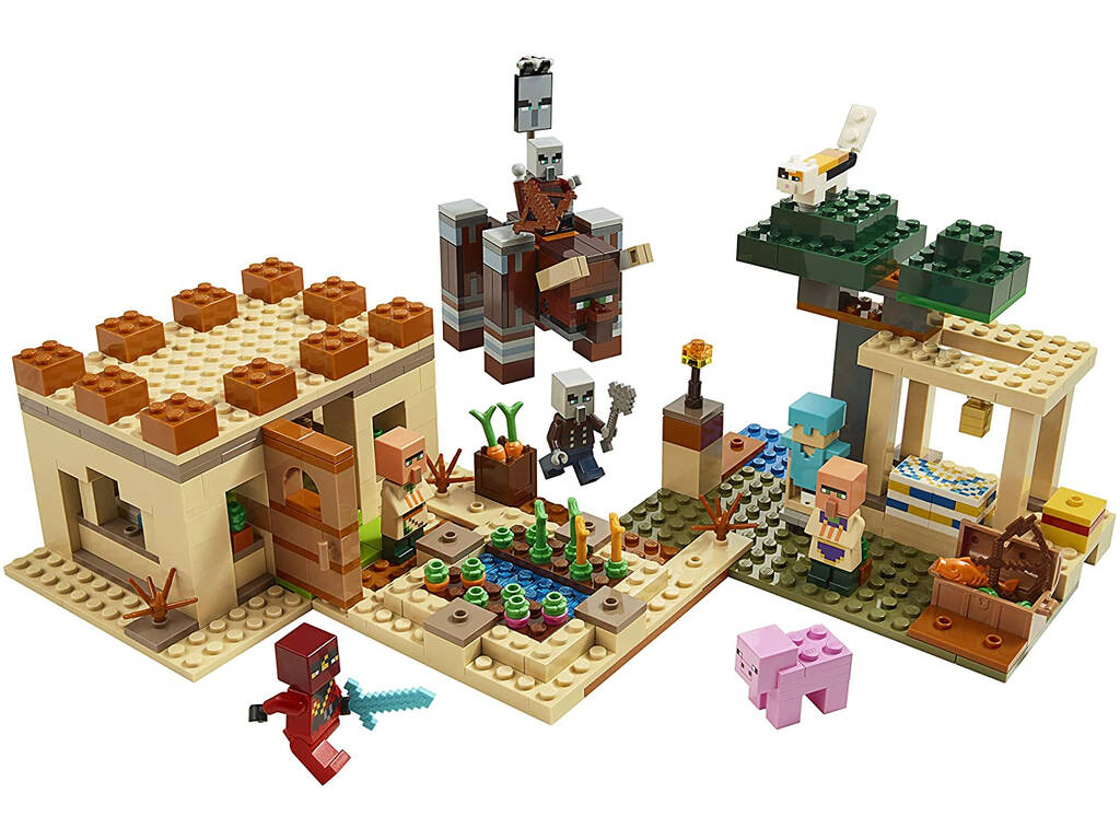 Lego Minecraft La Invasion de los Illager 21160