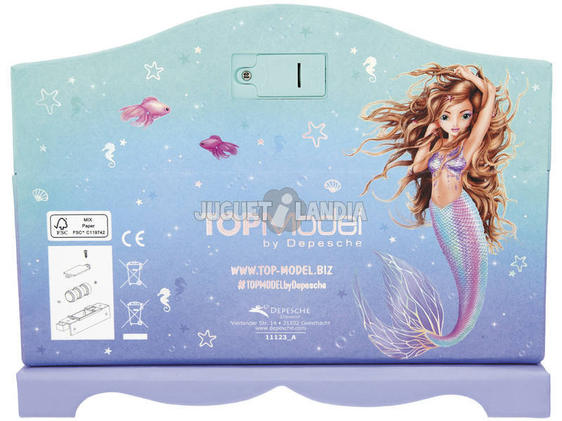 TopModel Portagioie con luce Mermaid 11123