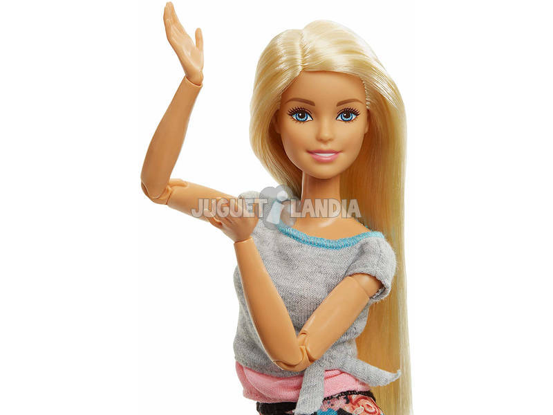 Barbie Unlimited Movements Blodes Haar Mattel FTG81