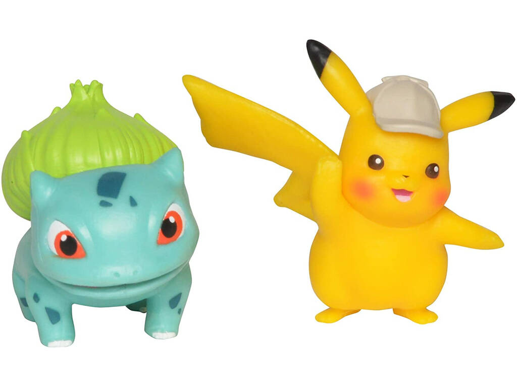 Pokémon Détective Pikachu Figurines de Base Bizak 6322 7597